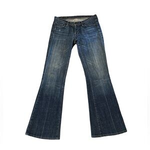Citizens Of Humanity Women’s Flair Blue Jeans Ingrid 002 Stretch Low Waist Sz 26
